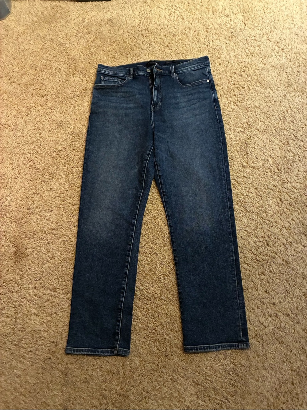 Banana Republic High Rise Blue Straight 32L Jeans